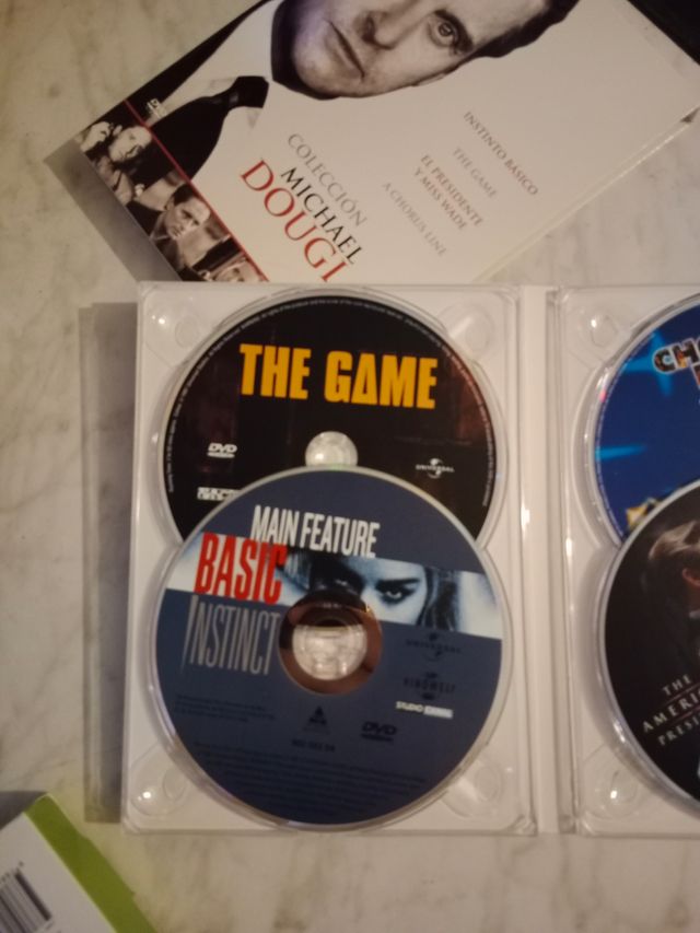 Colección películas Michael Douglas