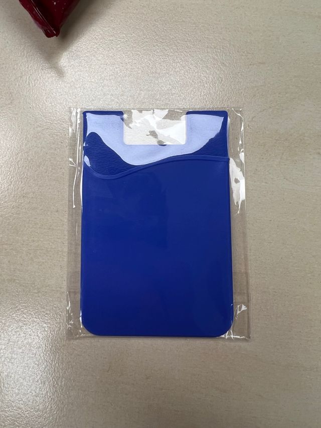Funda tarjetero de silicona