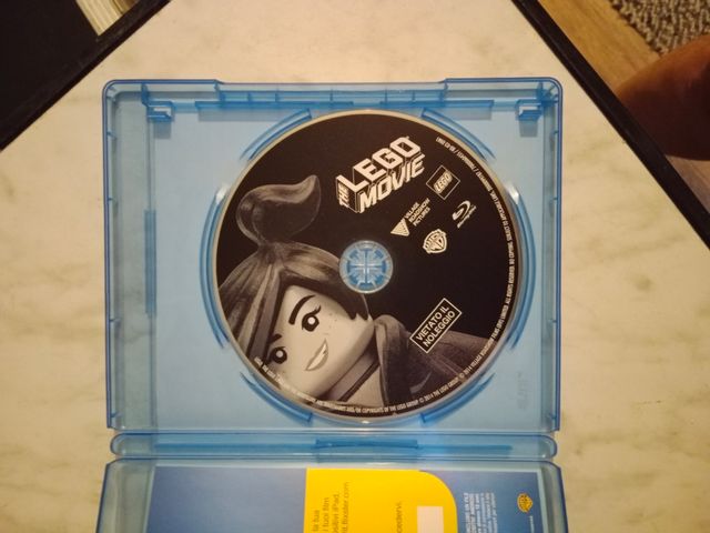 Blu-ray de Lego movie
