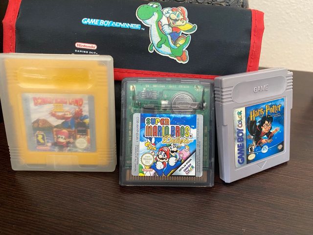 nintendo gameboy color con juegos