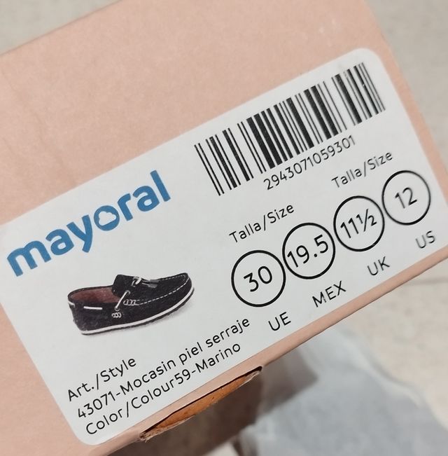 Náutico Mayoral azul niño