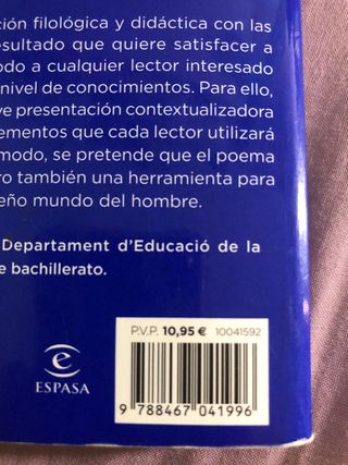 segunda antología poesía española