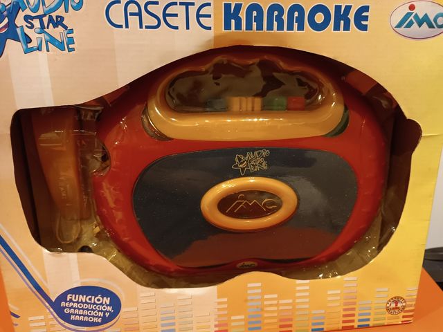 Radio cassette de juguete nuevo