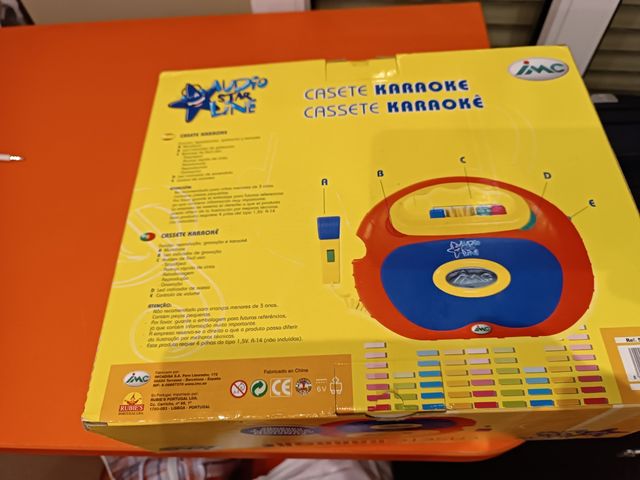 Radio cassette de juguete nuevo