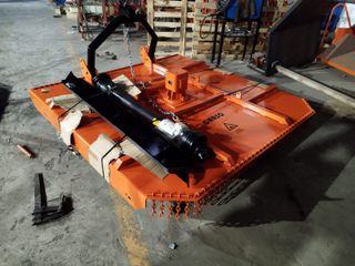 Desbrozadora de cadena para tractor