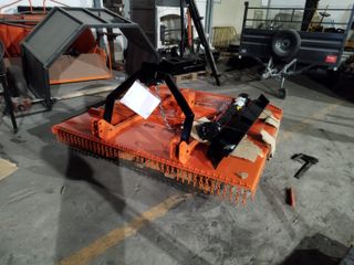 Desbrozadora de cadena para tractor