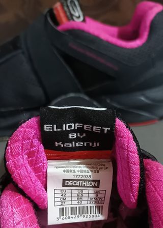 zapatillas mujer new balance y kalenji talla 40