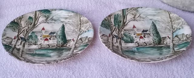 2 piattini da collezione