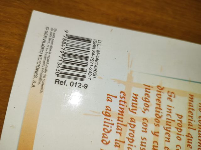 Libro  Test y juegos de inteligencia