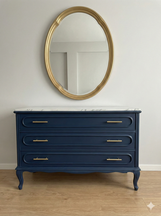 Madera Dormitorio armario y 2 mesitas cómoda espej