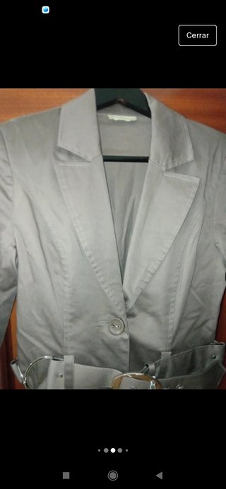 cazadora americana entretiempo talla m new saks