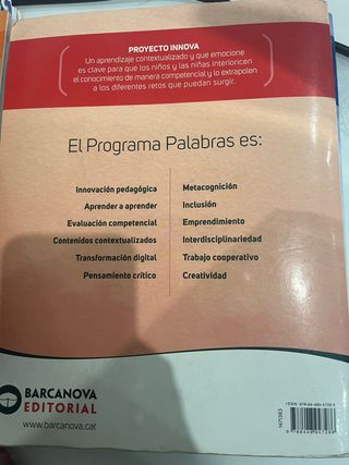 Pack libros 4 primaria, sin Ingles, lo he vendido