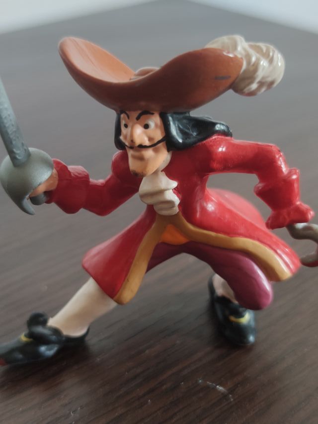 Figura PVC Capitán Garfio Bullyland 90s