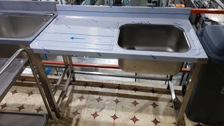 fregadero inox (1200x600) hueco lavavajillas