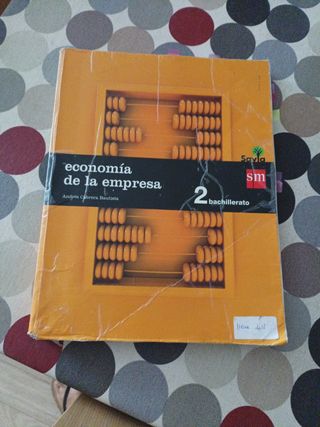Economía de la empresa 2 bachillerato