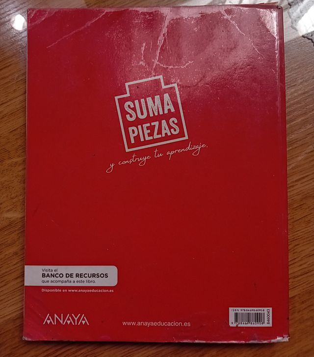 Libro de matemáticas anaya 1°Bach