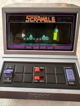 Scramble Videoconsola De Tomy. Arcade Konami.