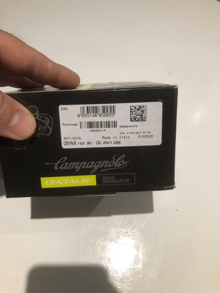 Cambio Campagnolo trasero Centaur carbon y frenos