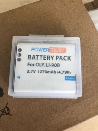 Bateria Cámara de fotos Olympus. Power trust.
