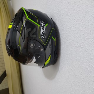 Percha casco moto