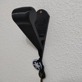 Percha casco moto