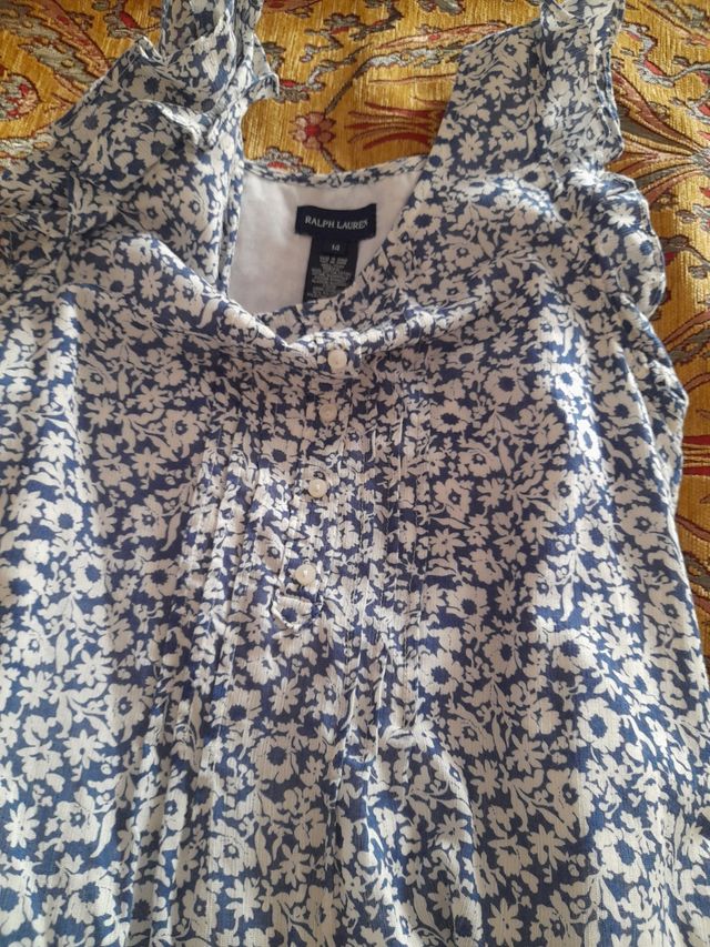 Vestido niña ralph lauren