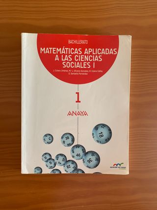 Libros 1º Bachillerato