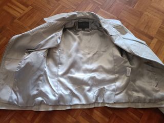 Chupa de cuero blanca