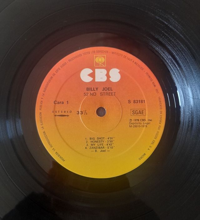 🔴 Billy Joel - 52nd Street (LP 1978)
