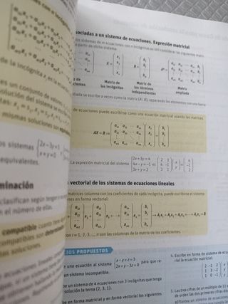 Matemáticas II 2 de bachillerato