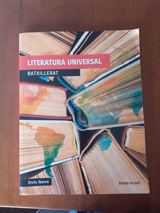 Libro Literatura Universal 1° batxill