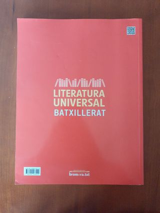 Libro Literatura Universal 1° batxill