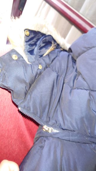 Parka chica azul marino Bass10 talla 16