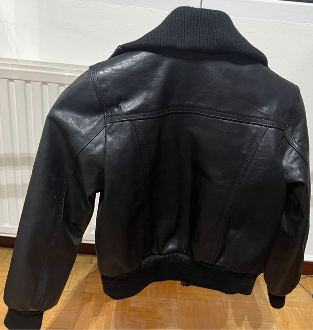 Chaqueta de piel niño talla S