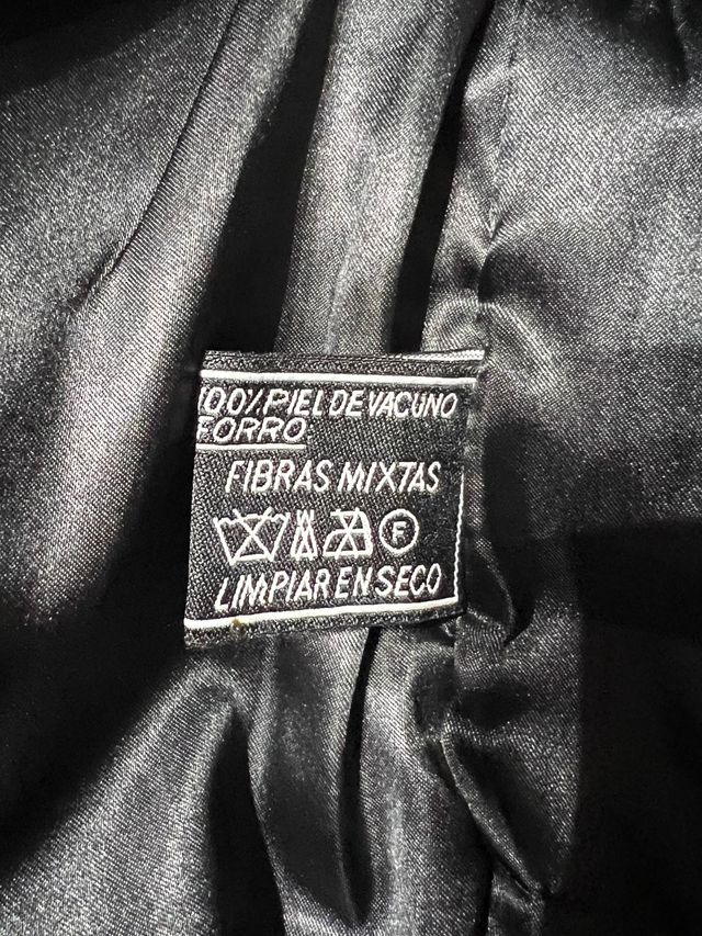 Chaqueta de piel niño talla S