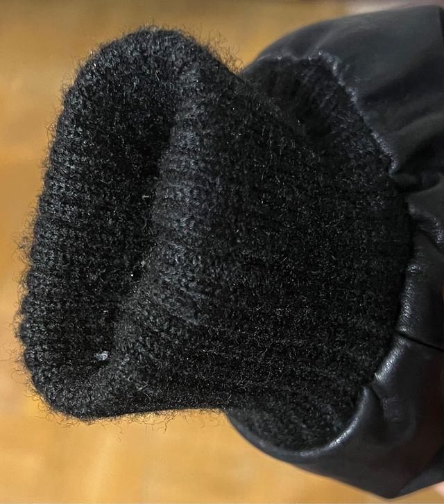 Chaqueta de piel niño talla S