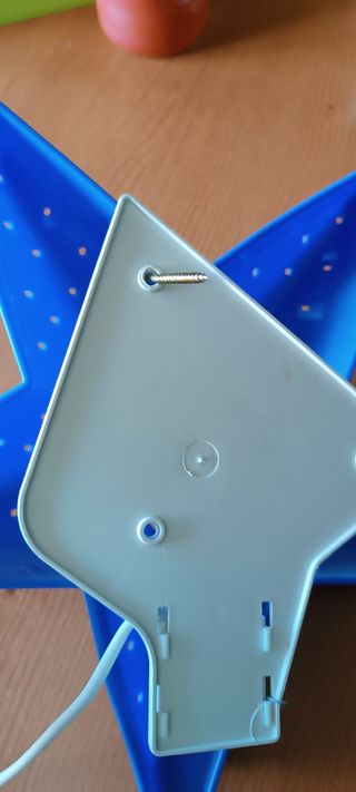 Lámpara infantil de Ikea de estrella