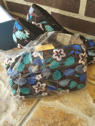 Zapatos de fiesta y bolso