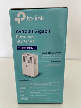 Kit de Inicio Powerline AV1000 con Puerto Gigabit
