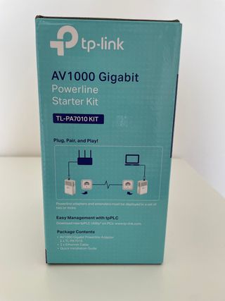 Kit de Inicio Powerline AV1000 con Puerto Gigabit