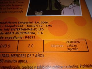 DVD/Serie"Detective Conan/Número 1