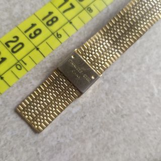 Reloj acero inox chapado oro NUEVO