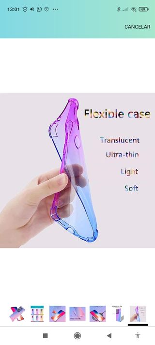 Custodia trasparente Oppo Reno 8 Pro+