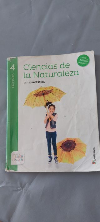 Libro Naturaleza 4 primaria