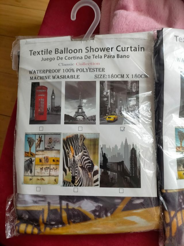 CORTINAS DE TELA DE PARABANO