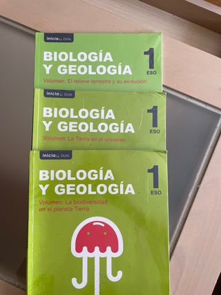 Libro Biología y Geología 1º ESO Oxford Inici Dual