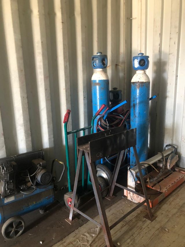 Soplete . Acetileno. Oxígeno