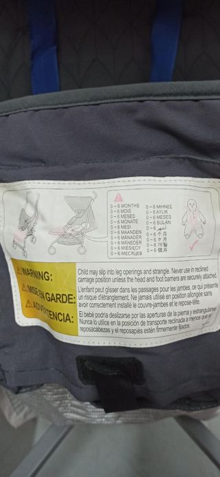 Silla de paseo cochecito Maclaren Quest