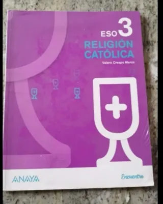 Libro Religión Católica 3ESO
