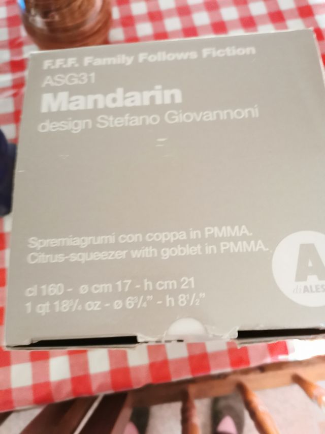 Alessi exprimidor Mandarin